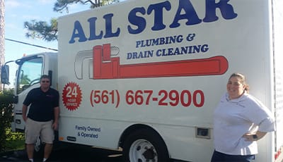 All Star Plumbing & Drain Cleaning.